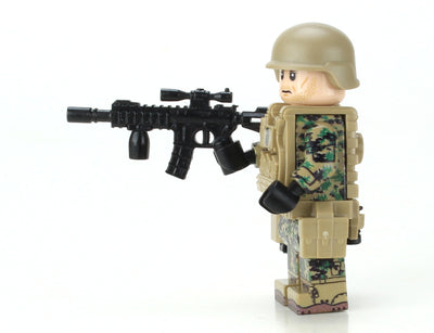 Marine Corps Infantry Woodland MARPAT minifigure