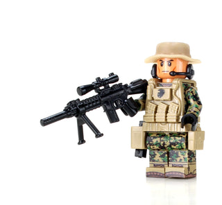 Force Recon Marine Sniper Custom Figure Custom minifigure Battle Brick   