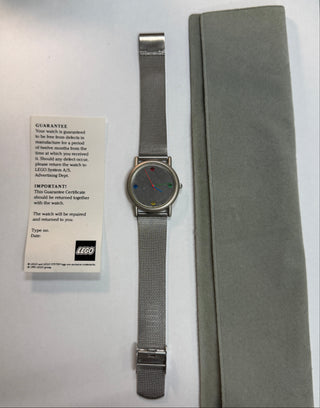 Classic LEGO® Watch from 1995 - Stainless Steel Face and Strap