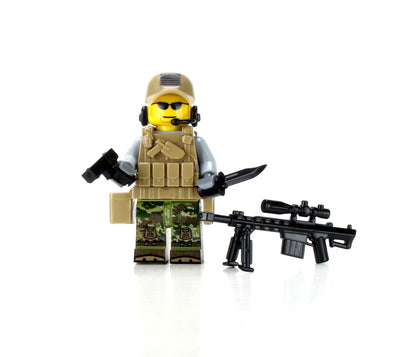 Value Special Forces Army Sniper Custom Minifigure Custom minifigure Battle Brick   