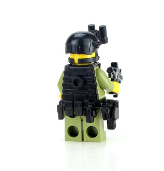 ATF SRT Officer Special Response Team Custom Minifigure Custom minifigure Battle Brick   