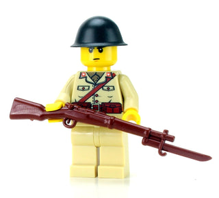 WW2 Japanese Soldier Minifigure Custom minifigure Battle Brick   