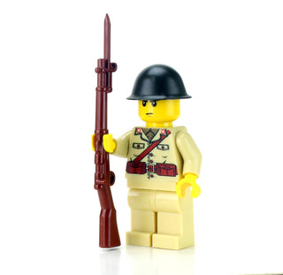 WW2 Japanese Soldier Minifigure Custom minifigure Battle Brick   