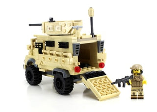 MRAP Army APC Building Kit Battle Brick   