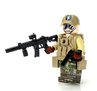 Marine Raider Special Forces Minifigure Custom minifigure Battle Brick   