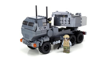 Army Mobile Rocket Artillery Building Kit Battle Brick   