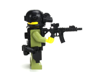 ATF SRT Officer Special Response Team Custom Minifigure, BB20 Custom minifigure Battle Brick   