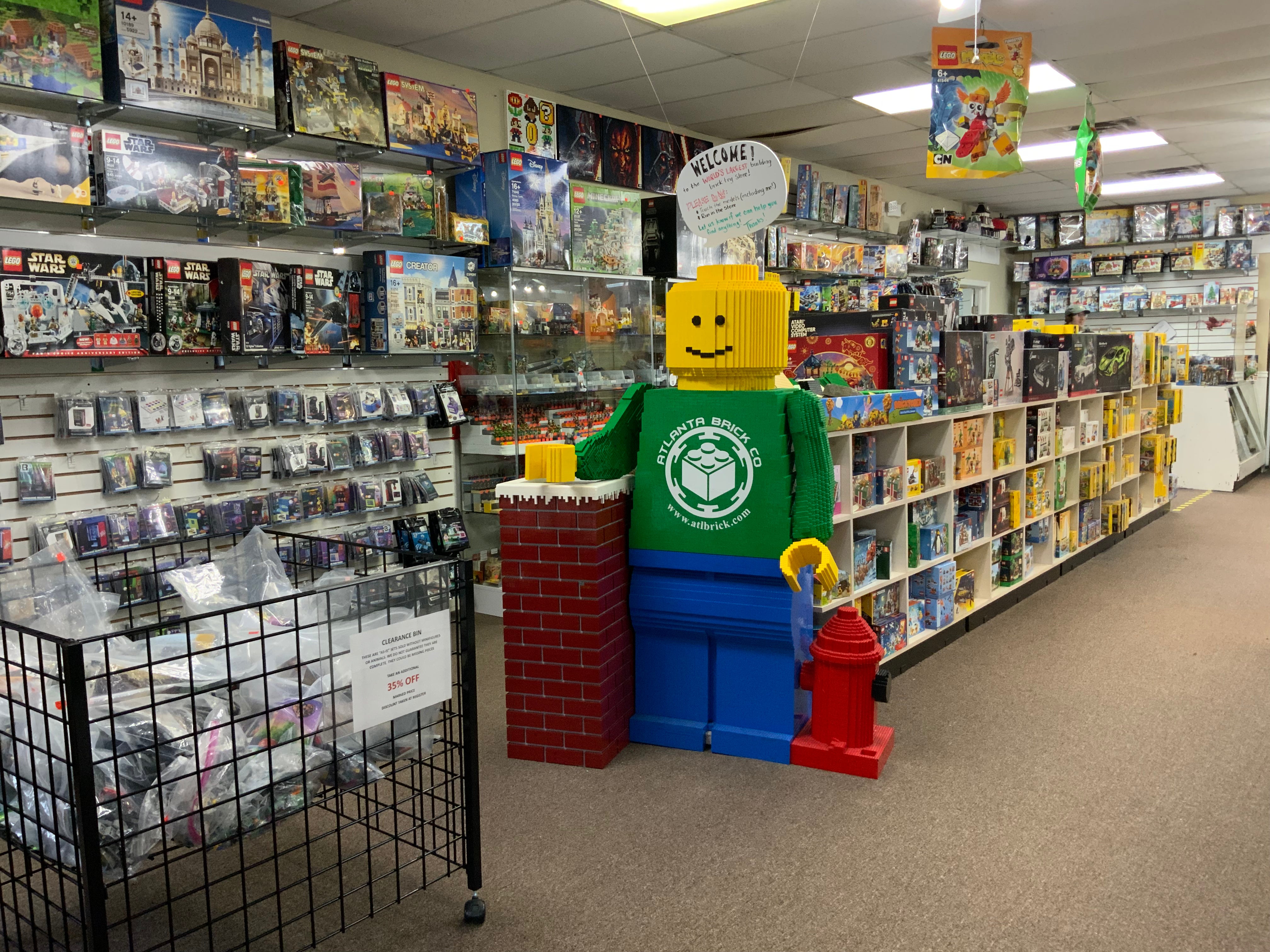 Atlanta Brick Co largest Lego(R) selection in the world Newnan, GA USA