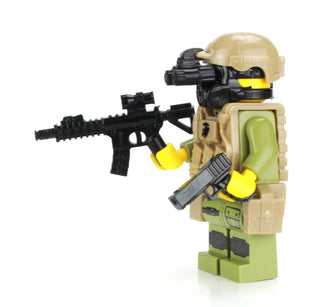 Marine Expeditionary Unit (MEU) Visit Board Search Seizure minifigure, BB42 Custom minifigure Battle Brick   