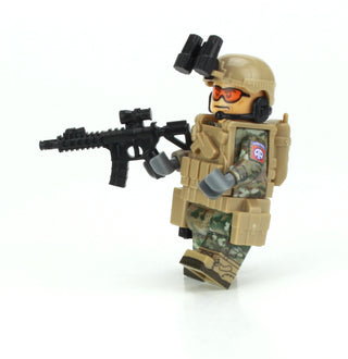 Army OCP 82nd Airborne Custom Minifigure, BB65 Custom minifigure Battle Brick   