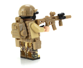 Seal Team 6 Special Forces Custom Minifigure, BB47 Custom minifigure Battle Brick   