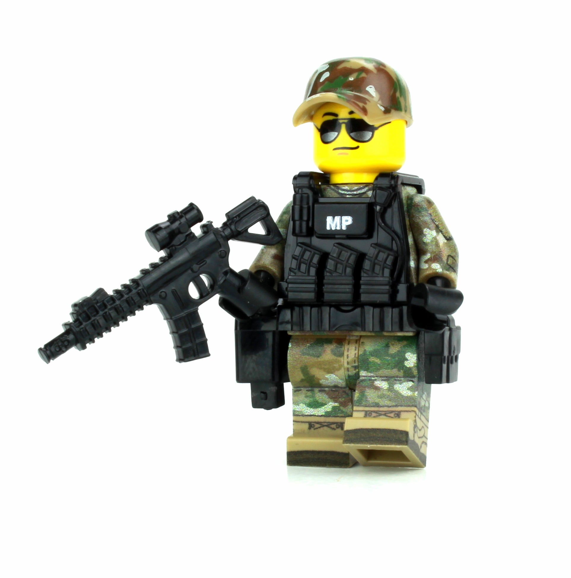 OCP MP Military Police Custom Minifigure, BB12 – United Brick Co®