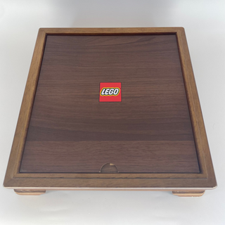 Lego 7 in 1 Wooden Board Game 2012 Employee Gift Chess Checkers