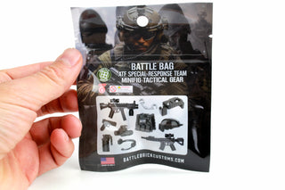ATF Special Response Team Tactical Gear Pack Custom Minifigure Toy Accessories Custom Weapon Battle Brick