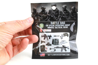 CIA Special Ops Group Tactical Gear Pack Custom Minifigure Toy Accessories Custom Weapon Battle Brick