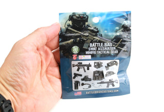 SWAT Assaulter Tactical Gear Pack Custom Minifigure Toy Accessories Custom Weapon Battle Brick