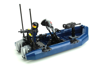 Navy RHIB Attack Boat Building Kit Battle Brick