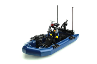 Navy RHIB Attack Boat Building Kit Battle Brick