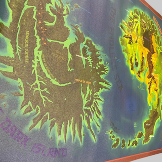 Ninjago World Map Art Canvas by Artist Joshua Deck