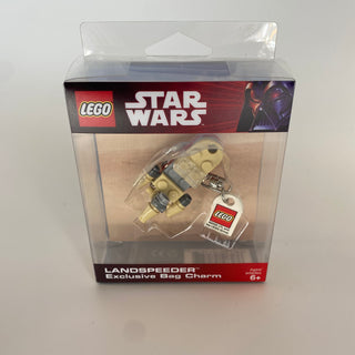 Landspeeder Key Chain with LEGO® Logo Tile (Exclusive Bag Charm), 4527505