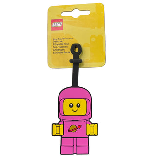 Bag/Luggage Tag, Silicone, Spacebaby Dark Pink, 53649 - LEGO® Gear
