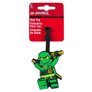 Bag/Luggage Tag, Silicone, Ninjago Lloyd, 53343- LEGO® Ninjago Gear