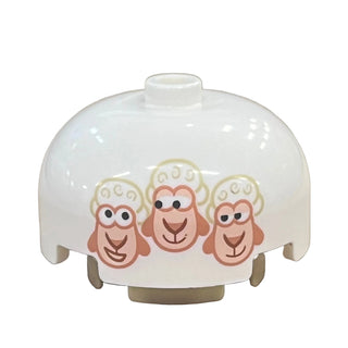 Toy Story Billy, Goat, and Gruff, LEGO® Part# 49308pb006