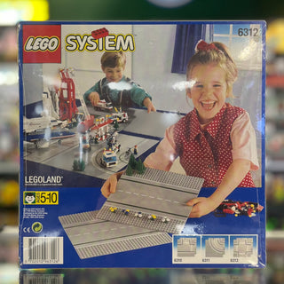 Straight Road Plates, 6312 - LEGO® Town Set