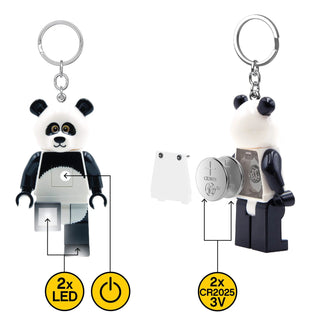 Panda Guy LED Keychain Keychain LEGO®