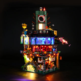 Ninjago City 70620 Custom Lighting Kit for LEGO® Set