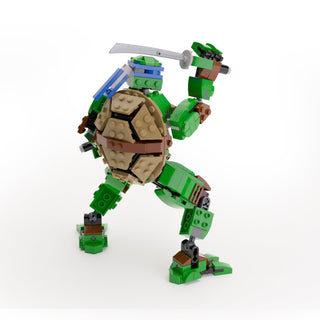Leonardo - Custom TMNT Figure made using LEGO parts - B3 Customs Building Kit B3 Customs