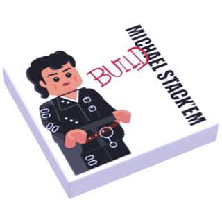 Michael Stack'em, Build - B3 Customs ® Music Album Cover (2x2 Tile) Custom Parts B3 Customs