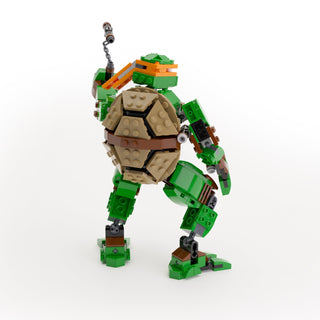Michelangelo - Custom TMNT Figure made using LEGO parts - B3 Customs Building Kit B3 Customs