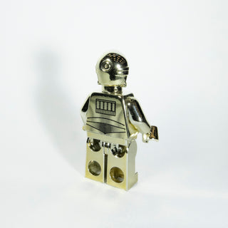 C-3PO - Chrome Gold (SW 30th Anniversary Edition), sw0158, LEGO® Star Wars Minifigure Minifigure LEGO®
