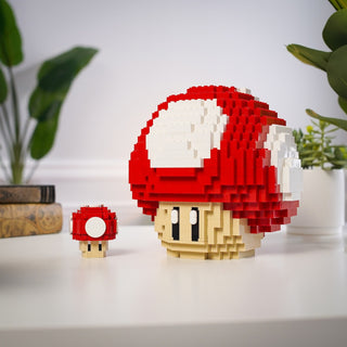 Mini Red Mushroom Building Kit Bricker Builds   