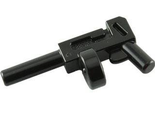 Minifigure Weapon, Tommy Gun, Part# x1608 Part LEGO® Black  