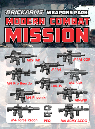 Modern Combat Pack - Mission Pack - BrickArms
