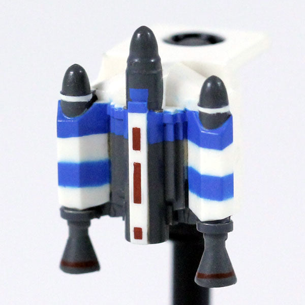 Lego Minifig Star Wars Clone Army Customs Waistcape Black, Blue bar