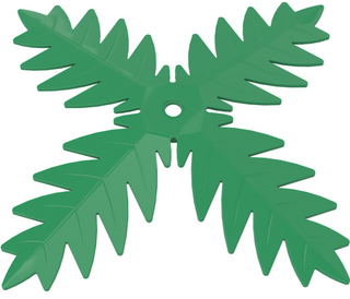 Plant Tree Palm Leaf 4, Part# 30339 Part LEGO® Green  
