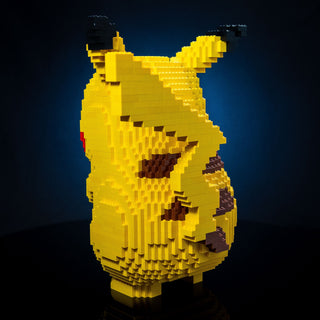 Life-Sized Electric Mouse Character Sculpture Bricker Builds