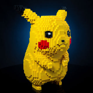 Life-Sized Electric Mouse Character Sculpture Bricker Builds