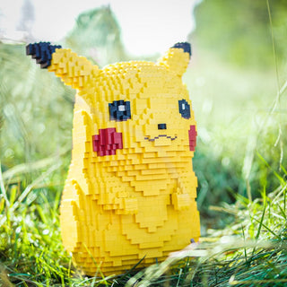 Life-Sized Electric Mouse Character Sculpture Bricker Builds