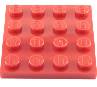 Plate 4x4, Part# 3031 Part LEGO® Red  