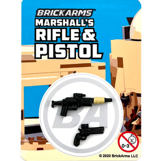Brickarms Marshall's Rifle and Pistol weapons pack Building Kit LEGO®