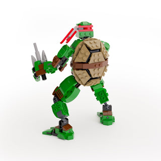 Raphael - Custom TMNT Figure made using LEGO parts - B3 Customs Building Kit B3 Customs