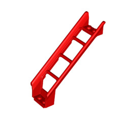Roller Coaster Ramp Steep (6 Bricks Elevation), Part# 26561 Part LEGO® Red  