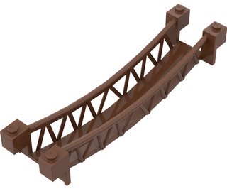 Rope Bridge, Part# 2549 Part LEGO® Decent Condition (Brown)  