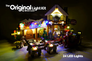 Brick Loot Light Kit For Santa's Workshop - 10245 Light up kit United Brick Co®