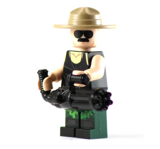 SERGEANT SLAUGH GI Joe Custom Printed Minifigure