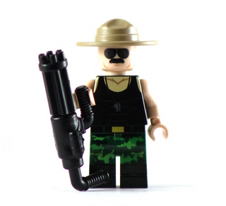 SERGEANT SLAUGH GI Joe Custom Printed Minifigure